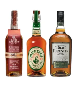 Michters Rye+ Basil Hayden Dark Rye+ Old Forester Rye Special