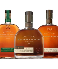 Woodford Reserve + Woodford Reserve Rye + Woodford Reserve Double Oaked Special